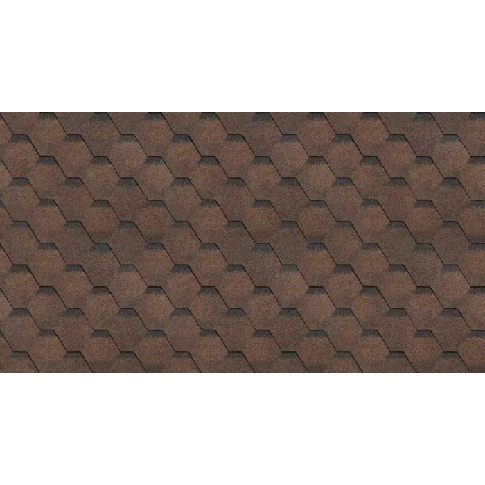 Гибкая черепица Технониколь Шинглас Финская Соната Коричневый